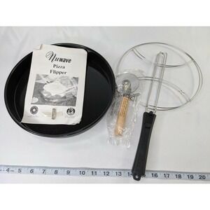 NuWave Pizza Flipper Pan‎ Cutter Lot